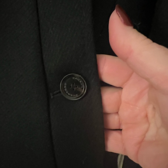 Mens Burberry Wool Coat - Picture 6 of 15